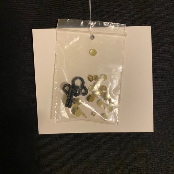 NEW Linnea by Louis Dell' Olio Dressy Black Decorated Cardi Jacket, Small NWT - Picture 8 of 14